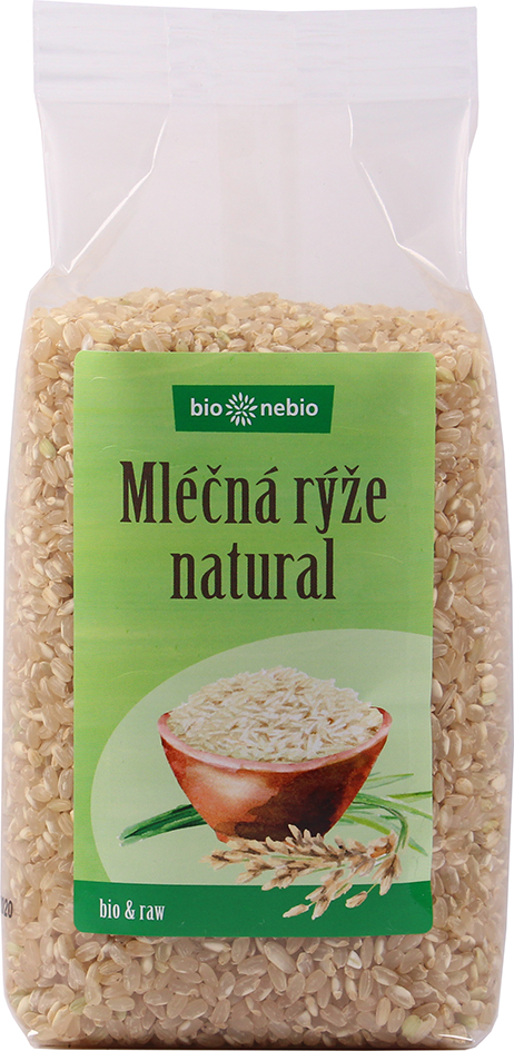 Mliečna ryža natural BIO NEBIO 500g